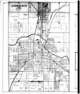 Anderson and Vicinity, Anderson City Southwest - Left, Madison County 1901